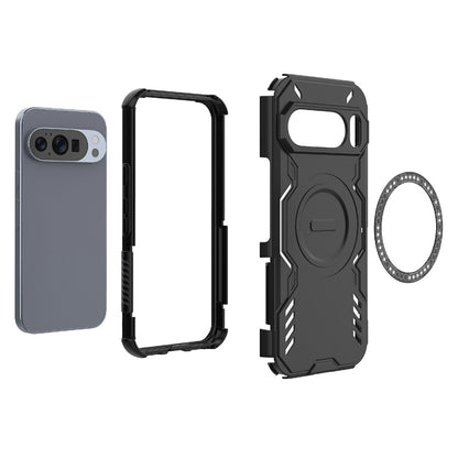Husa MagSafe pentru Google Pixel 10 Pro / 10, Techsuit, ArmorMag, Albastra