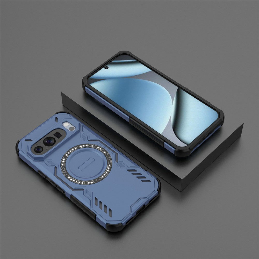 Husa MagSafe pentru Google Pixel 10 Pro / 10, Techsuit, ArmorMag, Albastra