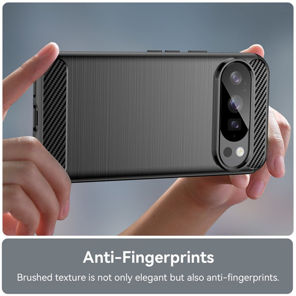Husa pentru Google Pixel 10 Pro / 10, Techsuit, Carbon, Neagra