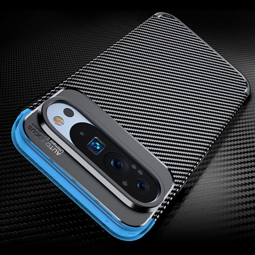 Husa pentru Google Pixel 10 Pro / 10, Techsuit, CarbonFiber, Neagra