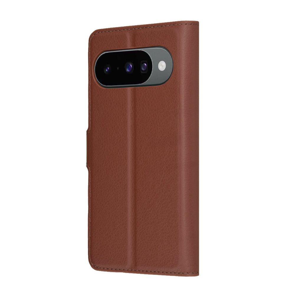 Husa pentru Google Pixel 10 Pro / 10, Techsuit, Leather Folio, Maro