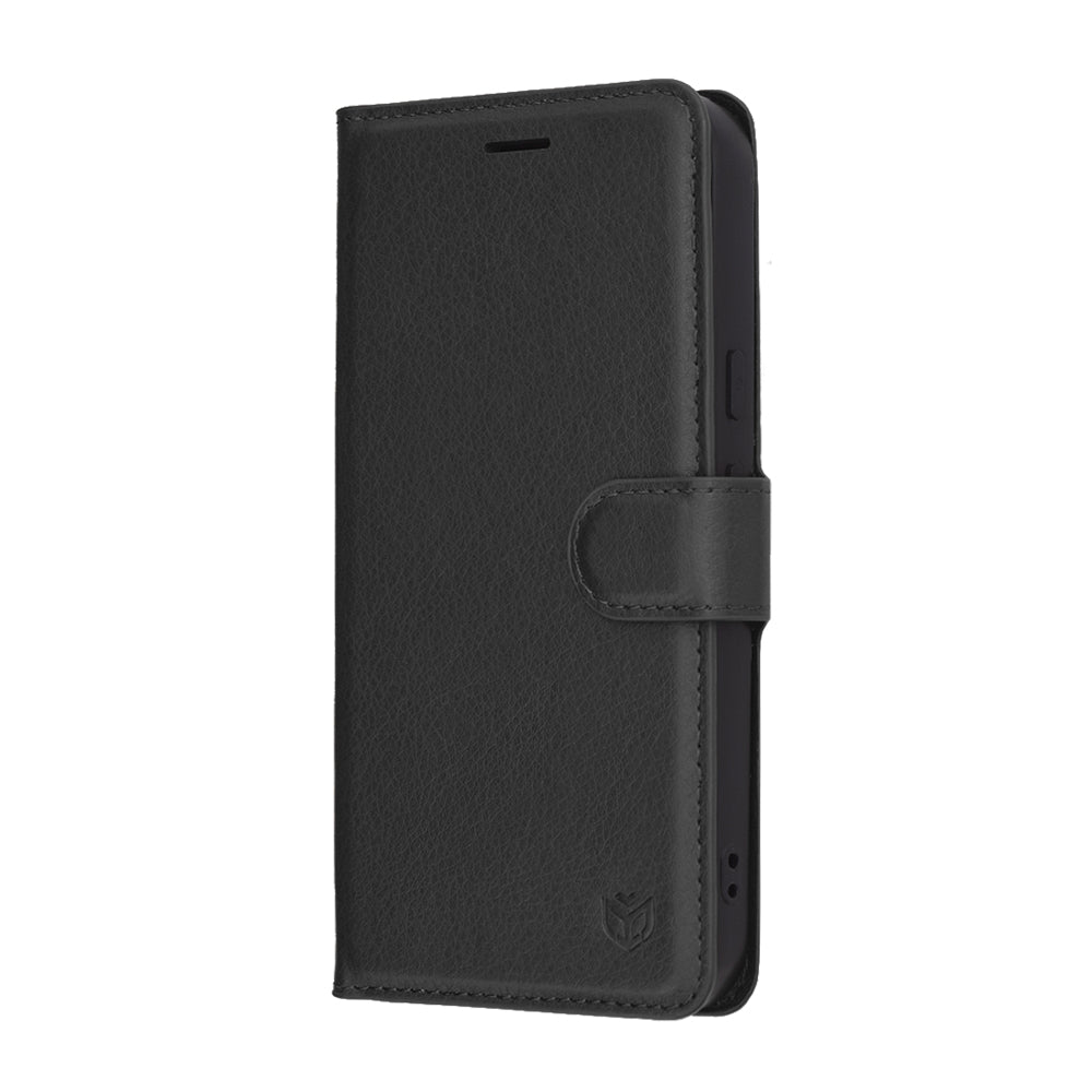 Husa pentru Google Pixel 10 Pro / 10, Techsuit, Leather Folio, Neagra