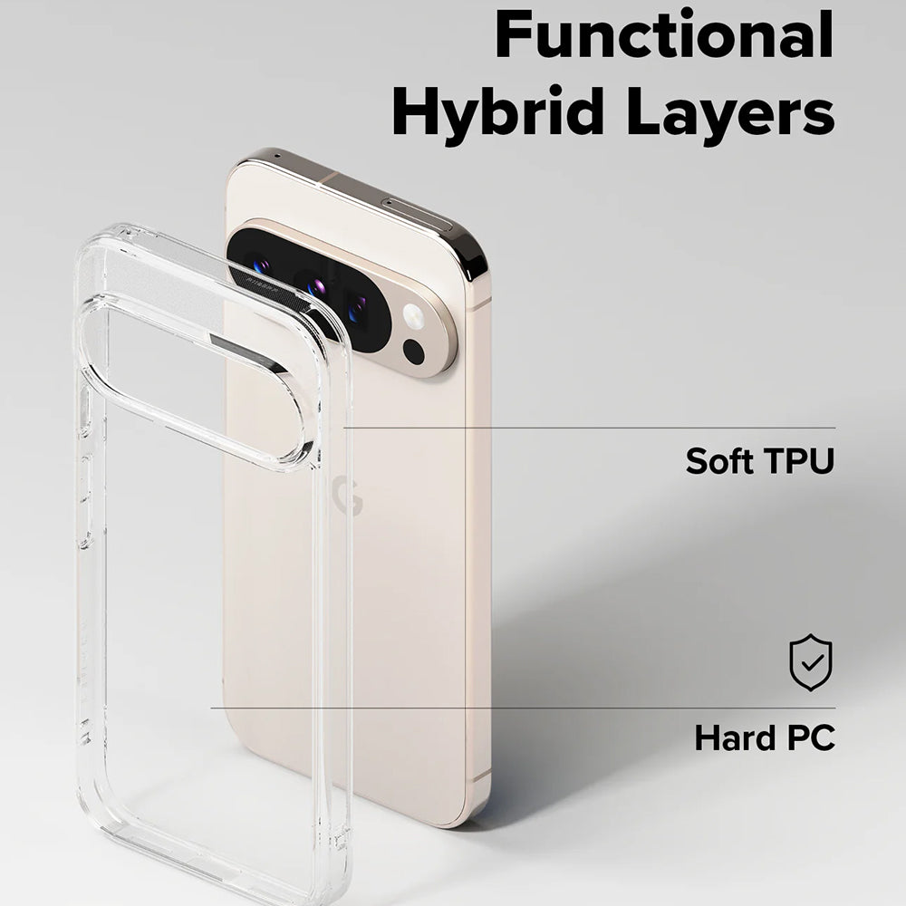Husa pentru Google Pixel 10 Pro XL, Ringke, Fusion, Transparenta