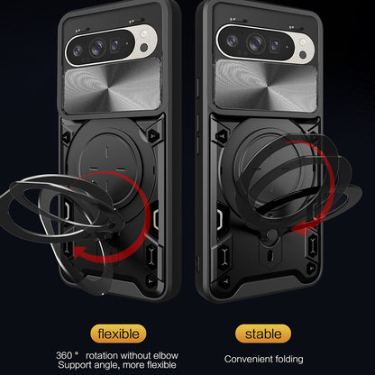 Husa pentru Google Pixel 10 Pro XL, Techsuit, CamGuard Pro, Neagra