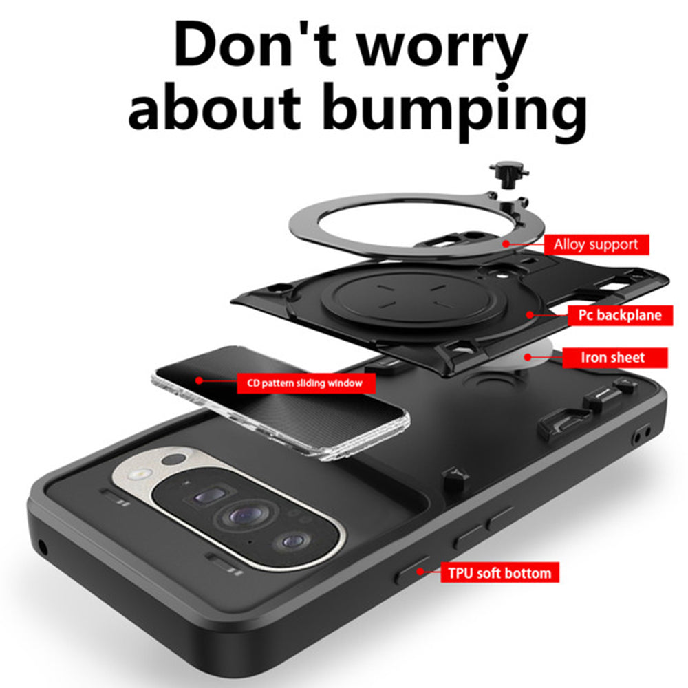 Husa pentru Google Pixel 10 Pro XL, Techsuit, CamGuard Pro, Neagra