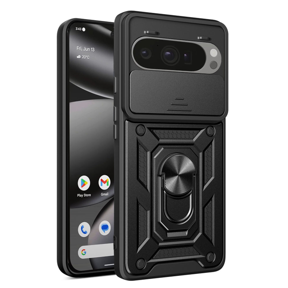 Husa pentru Google Pixel 10 Pro XL, Techsuit, CamShield, Neagra