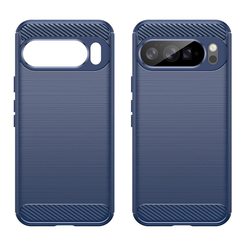 Husa pentru Google Pixel 10 Pro XL, Techsuit, Carbon, Albastra