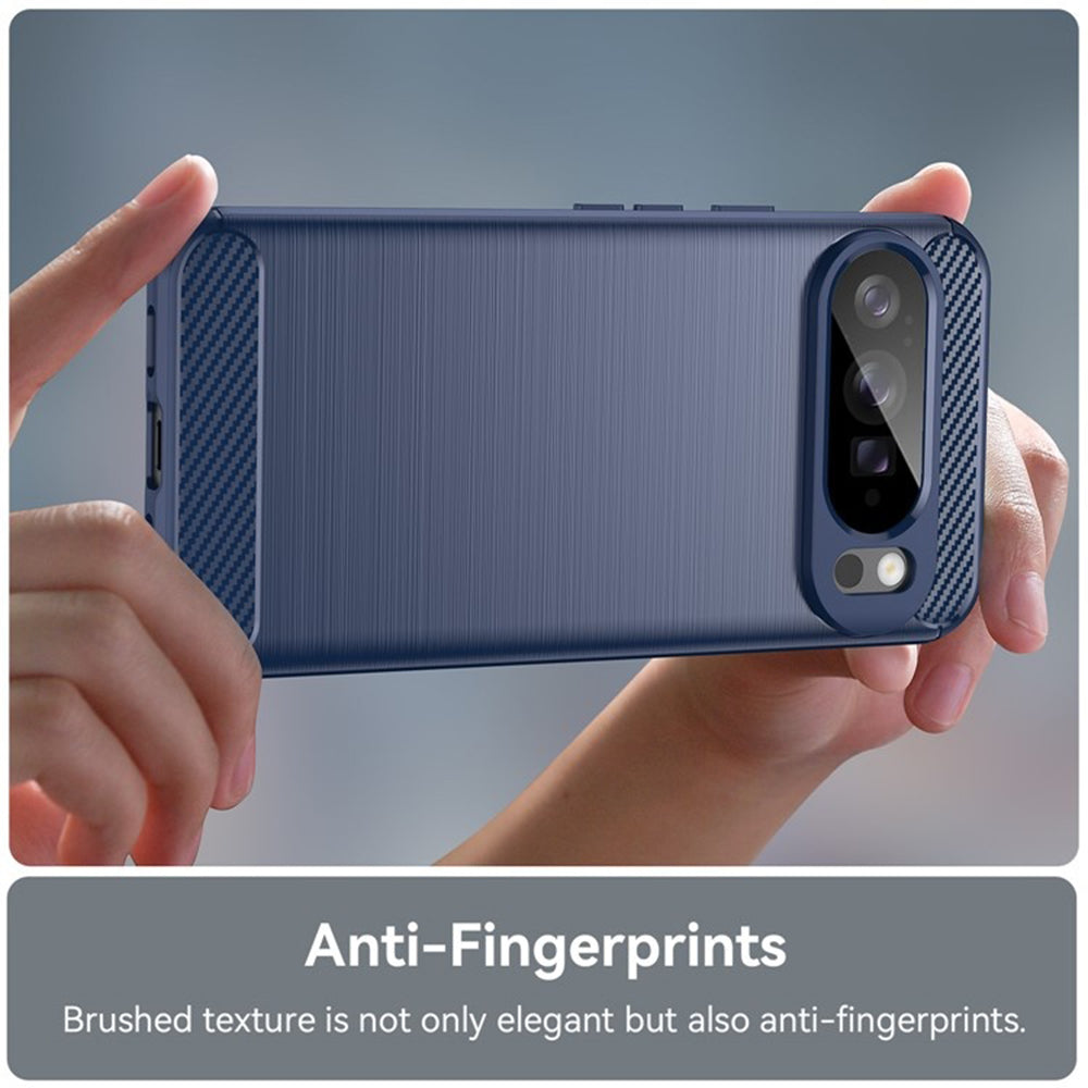 Husa pentru Google Pixel 10 Pro XL, Techsuit, Carbon, Albastra