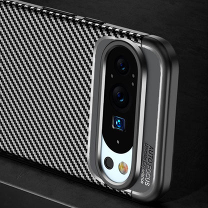 Husa pentru Google Pixel 10 Pro XL, Techsuit, CarbonFiber, Neagra