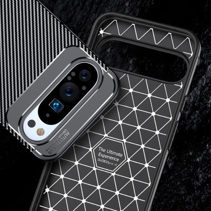 Husa pentru Google Pixel 10 Pro XL, Techsuit, CarbonFiber, Neagra