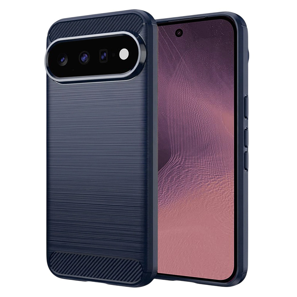 Husa pentru Google Pixel 11 Pro / 11, Techsuit, Carbon, Albastra