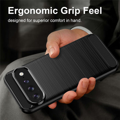 Husa pentru Google Pixel 11 Pro / 11, Techsuit, Carbon, Neagra
