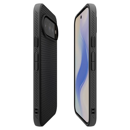 Husa pentru Google Pixel 11 Pro, Spigen, Liquid Air, Neagra Mata ACS11428