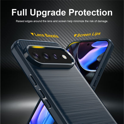 Husa pentru Google Pixel 11 Pro XL, Techsuit, Carbon, Albastra