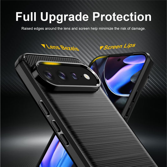 Husa pentru Google Pixel 11 Pro XL, Techsuit, Carbon, Neagra