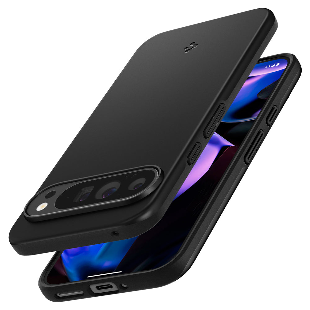 Husa pentru Google Pixel 9 Pro XL, Spigen, Thin Fit, Neagra ACS07731