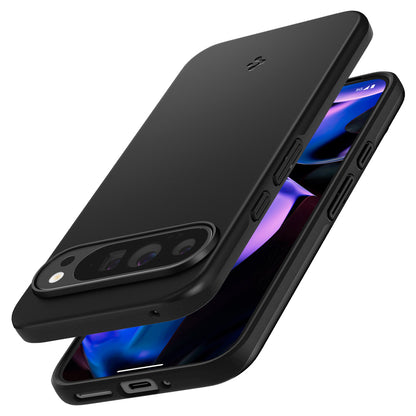 Husa pentru Google Pixel 9 Pro XL, Spigen, Thin Fit, Neagra ACS07731