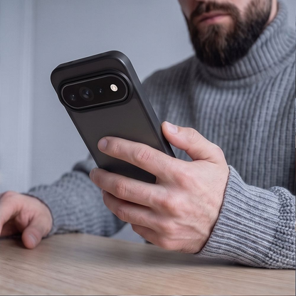Husa pentru Google Pixel 11 Pro XL / 10 Pro XL / 9 Pro XL, Tech-Protect, Magmat, Neagra Mata