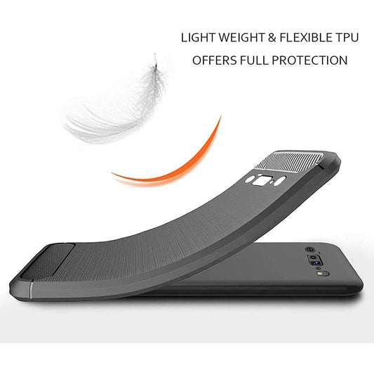 Husa pentru Google Pixel 6 Pro, Techsuit, Carbon, Neagra