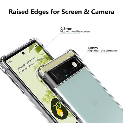 Husa pentru Google Pixel 6 Pro, Techsuit, Shockproof Clear, Transparenta