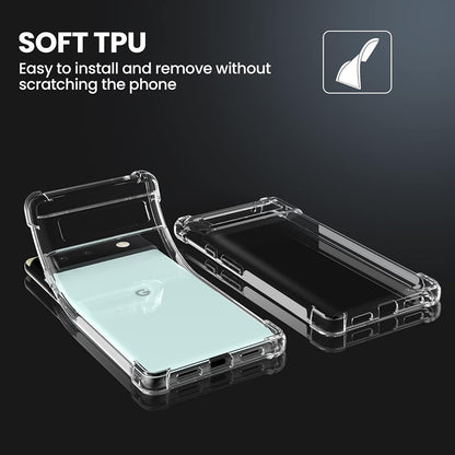 Husa pentru Google Pixel 6 Pro, Techsuit, Shockproof Clear, Transparenta
