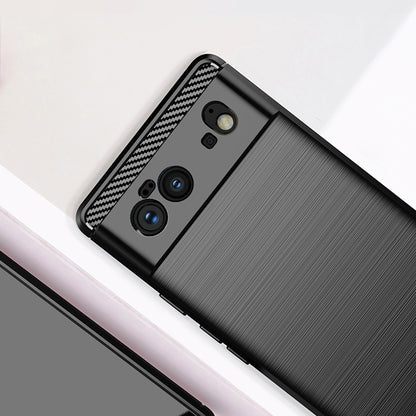 Husa pentru Google Pixel 6, Techsuit, Carbon, Neagra