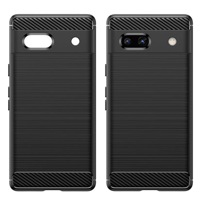 Husa pentru Google Pixel 7a, Techsuit, Carbon, Neagra