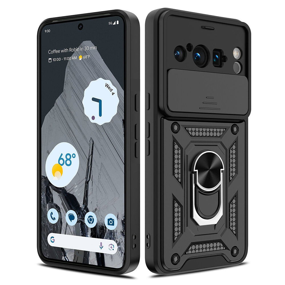 Husa pentru Google Pixel 8 Pro, Techsuit, CamShield, Neagra