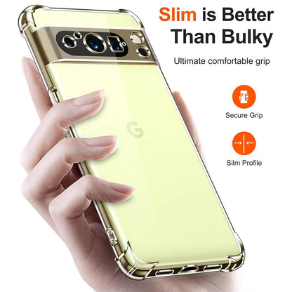Husa pentru Google Pixel 8 Pro, Techsuit, Shockproof Clear, Transparenta