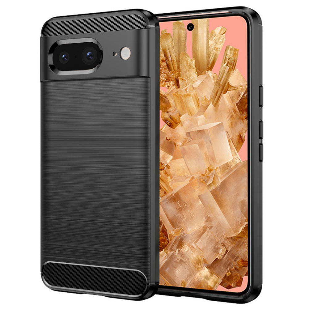 Husa pentru Google Pixel 8, Techsuit, Carbon, Neagra