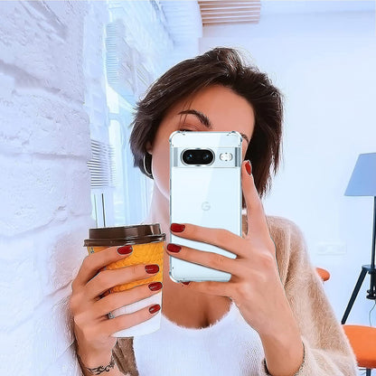 Husa pentru Google Pixel 8a, Techsuit, Shockproof Clear, Transparenta