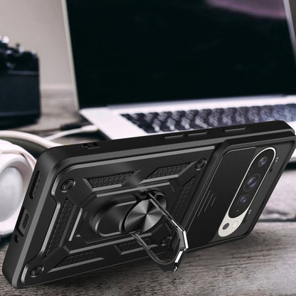Husa pentru Google Pixel 9 / 9 Pro, Techsuit, CamShield, Neagra