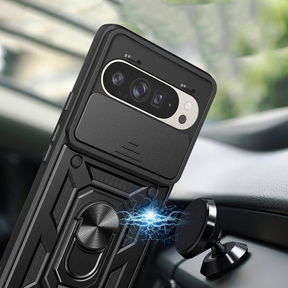Husa pentru Google Pixel 9 / 9 Pro, Techsuit, CamShield, Roz