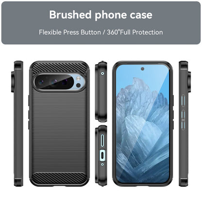 Husa pentru Google Pixel 9 / 9 Pro, Techsuit, Carbon, Neagra