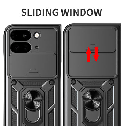 Husa pentru Google Pixel 9 Pro Fold, Techsuit, CamShield, Verde