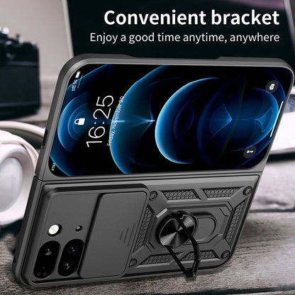Husa pentru Google Pixel 9 Pro Fold, Techsuit, CamShield, Verde