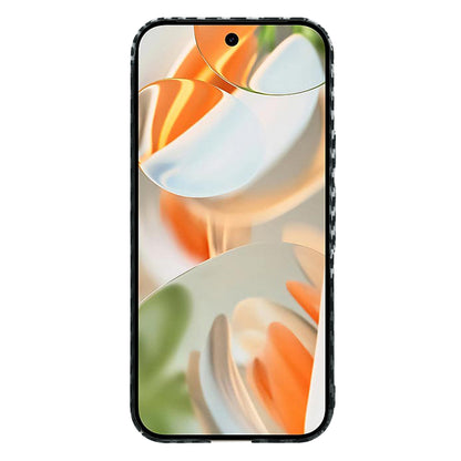 Husa pentru Google Pixel 9 Pro, Techsuit, Carbonite FiberShell, Neagra Gri