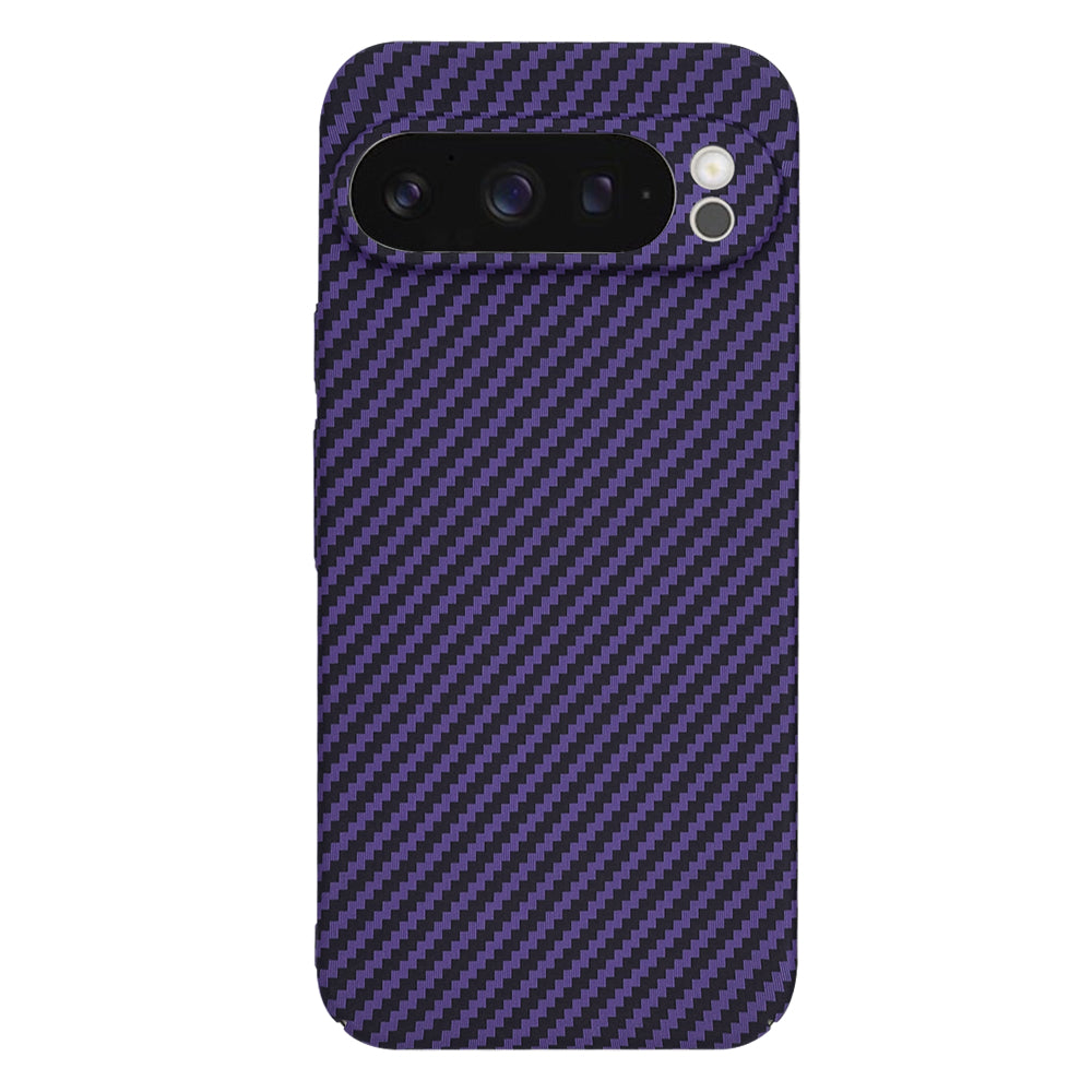 Husa pentru Google Pixel 9 Pro, Techsuit, Carbonite FiberShell, Mov