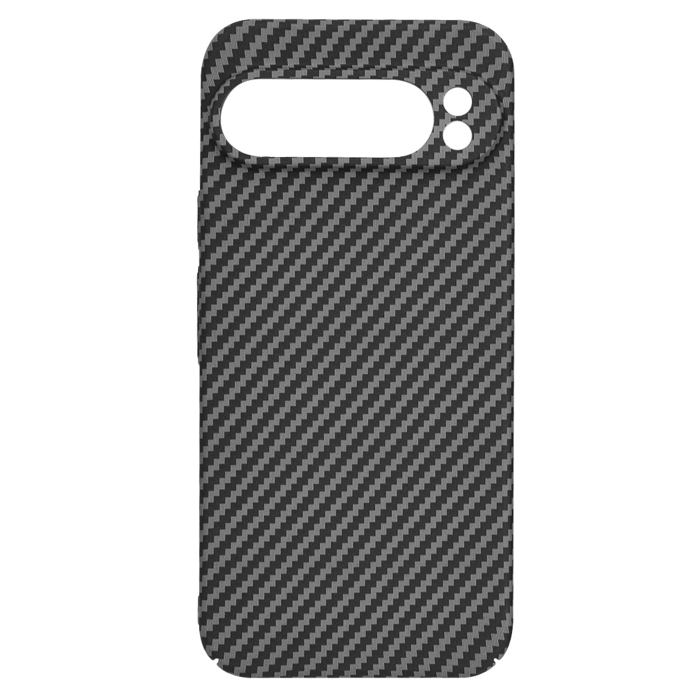 Husa pentru Google Pixel 9 Pro, Techsuit, Carbonite FiberShell, Neagra