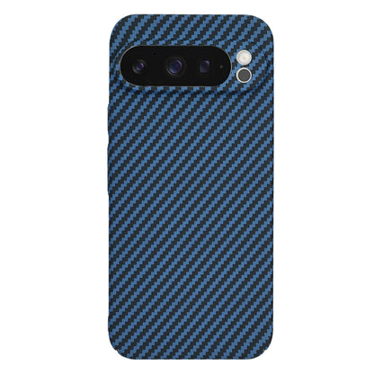 Husa pentru Google Pixel 9 Pro, Techsuit, Carbonite FiberShell, Turcoaz