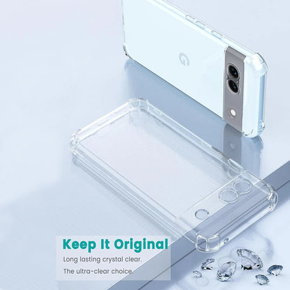 Husa pentru Google Pixel 9 Pro, Techsuit, Shockproof Clear, Transparenta