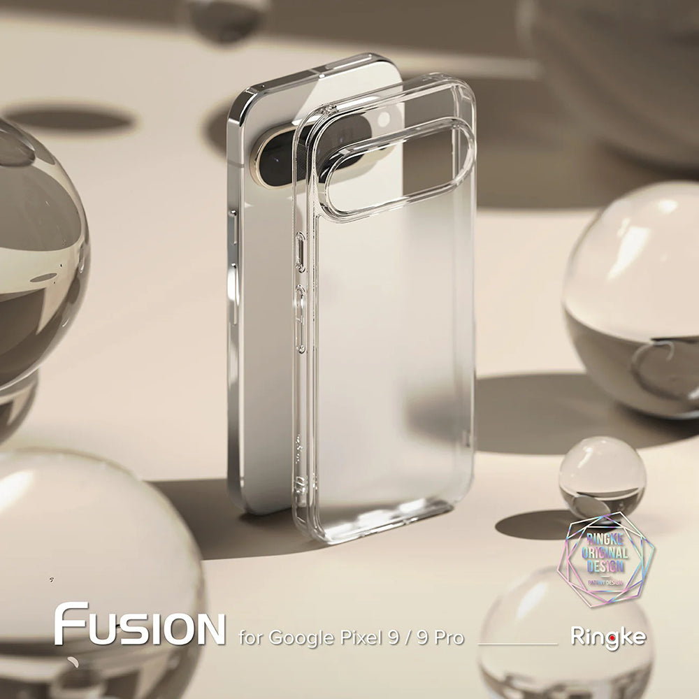 Husa pentru Google Pixel 9 Pro XL, Ringke, Fusion, Transparenta Mata