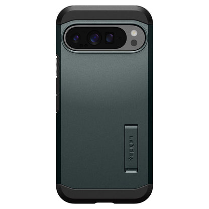 Husa pentru Google Pixel 9 Pro XL, Spigen, Tough Armor, Verde