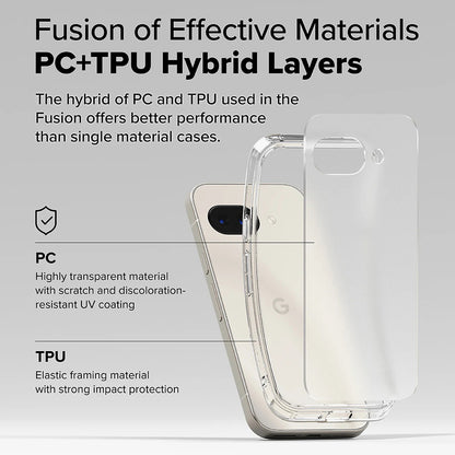 Husa pentru Google Pixel 9a, Ringke, Fusion, Transparenta Mata