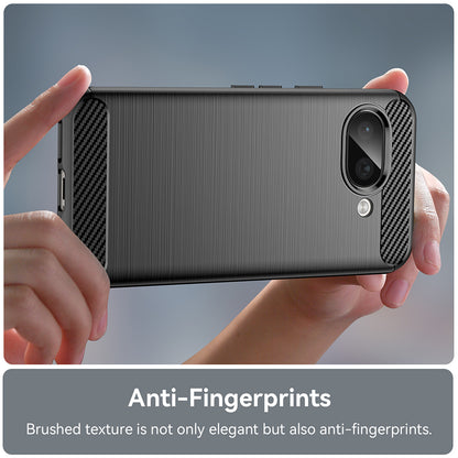 Husa pentru Google Pixel 9a, Techsuit, Carbon, Neagra
