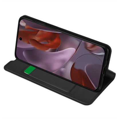 Husa pentru Google Pixel 9a, Techsuit, Magskin Book, Neagra