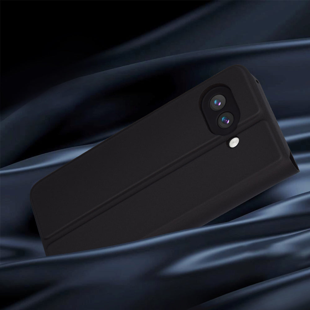 Husa pentru Google Pixel 9a, Techsuit, Magskin Book, Neagra
