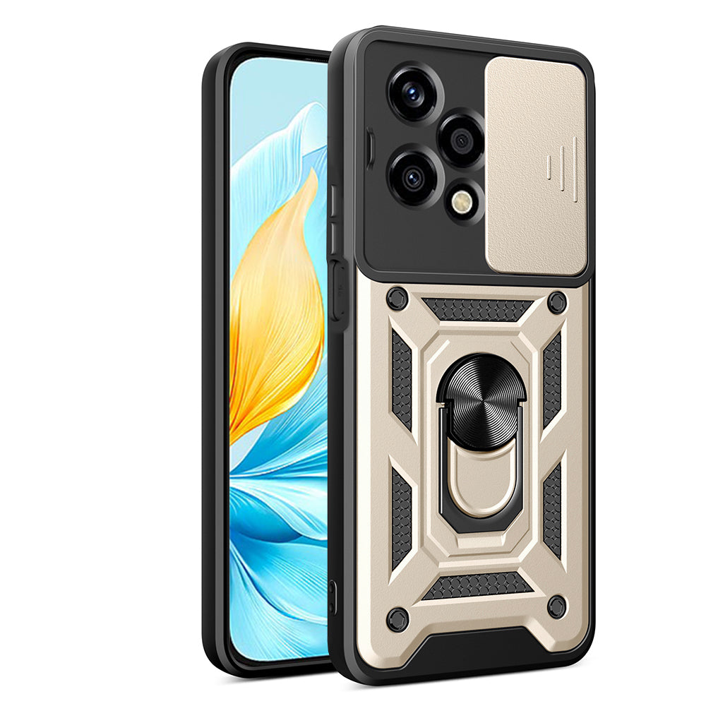 Husa pentru Honor 200 Lite, Techsuit, CamShield, Aurie