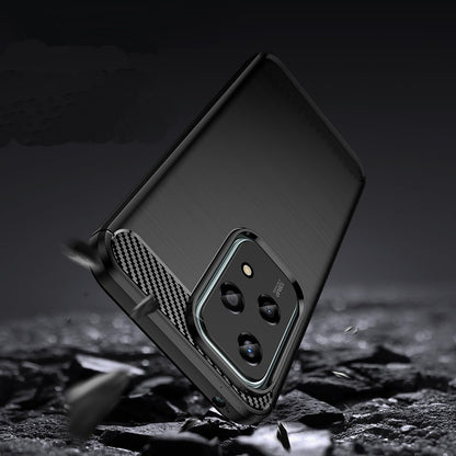 Husa pentru Honor 200 Lite, Techsuit, Carbon, Albastra
