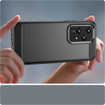 Husa pentru Honor 200 Lite, Techsuit, Carbon, Neagra